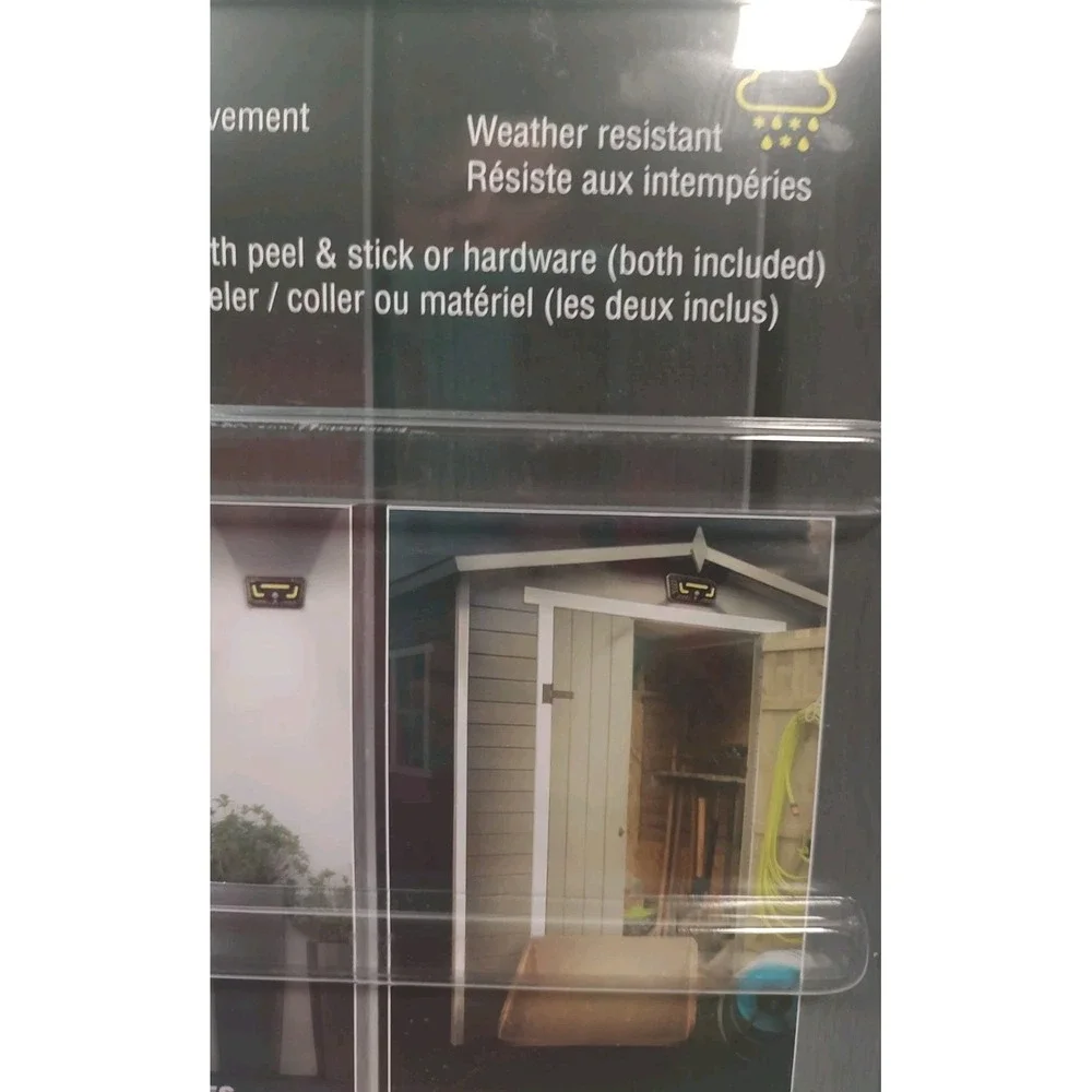 Bell Howell Solar Bionic Light Motion Activated‎ New In Box Peel and Stick